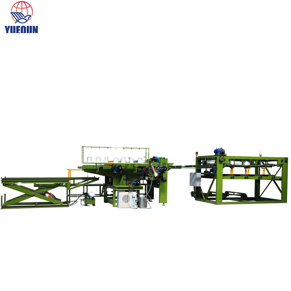 PLC control type automatic woodworking core veneer scarf jointing machine for sale 