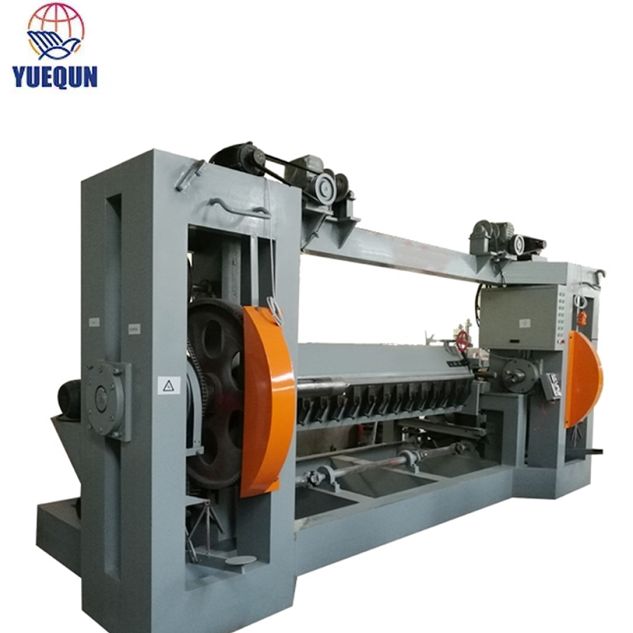 High Speed Spindle Plywood Production Line Wood Veneer Peeling Machine