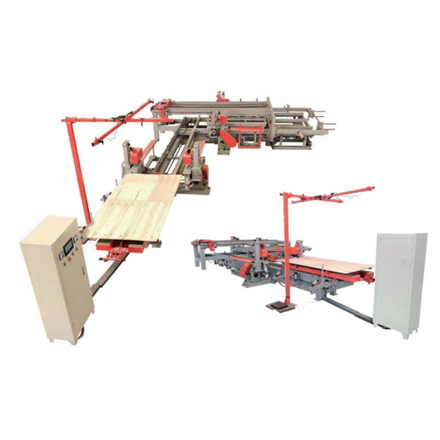Automatic Plywood Edge Trimming Saw Machine Woodworking Table Saw machine