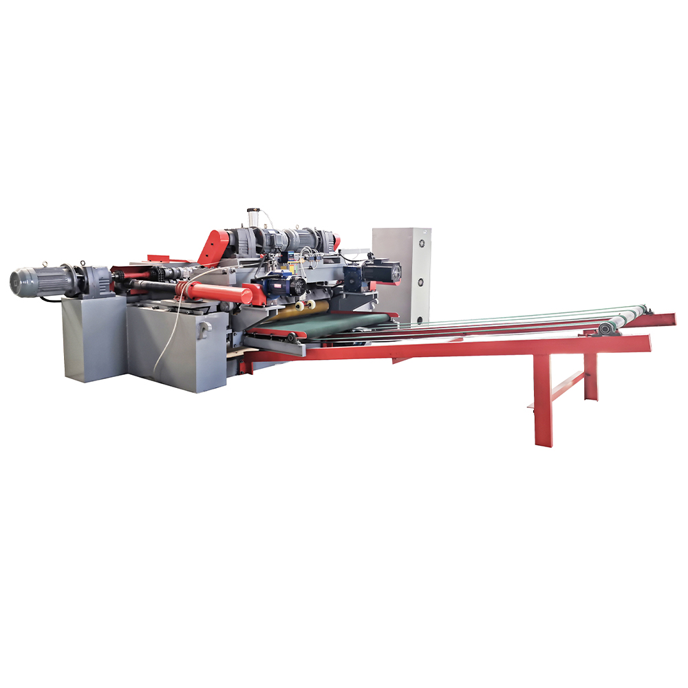 Spindle Veneer Peeling Machine For Plywood Line Heavy Duty Veneer Peeler
