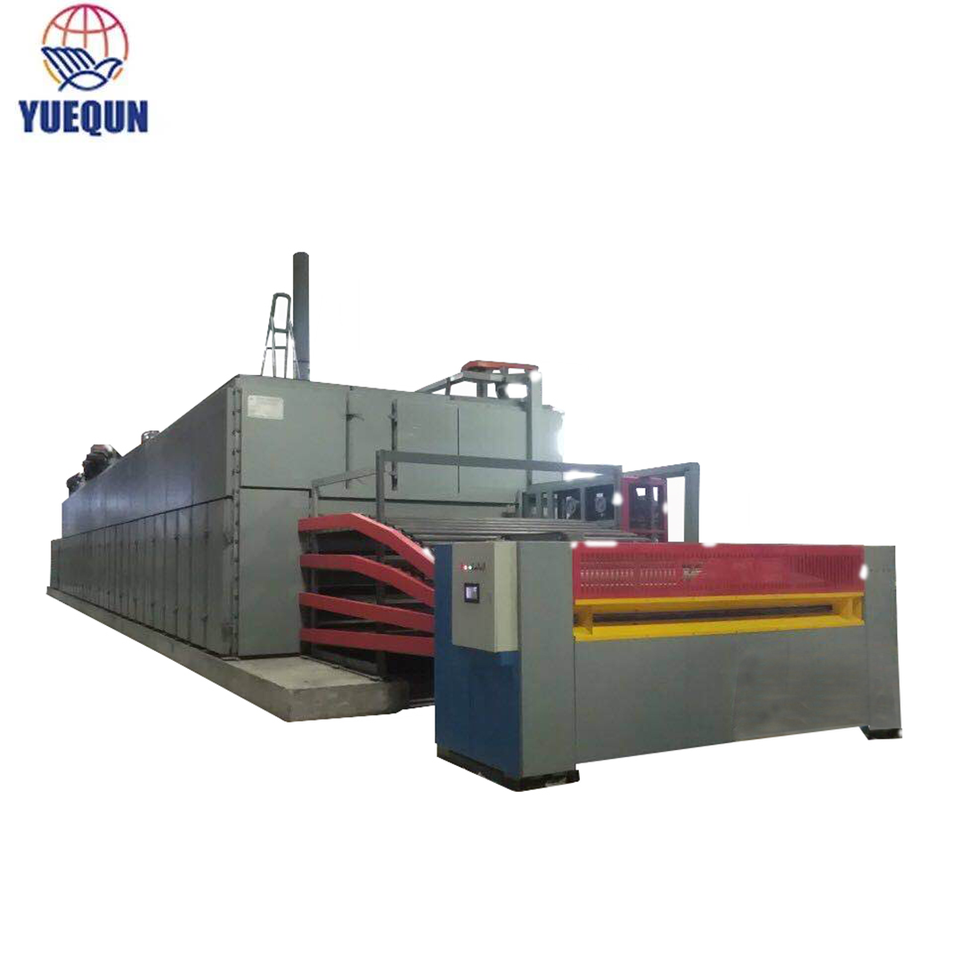 veneer dryer, roller veneer drying machine for plywood production