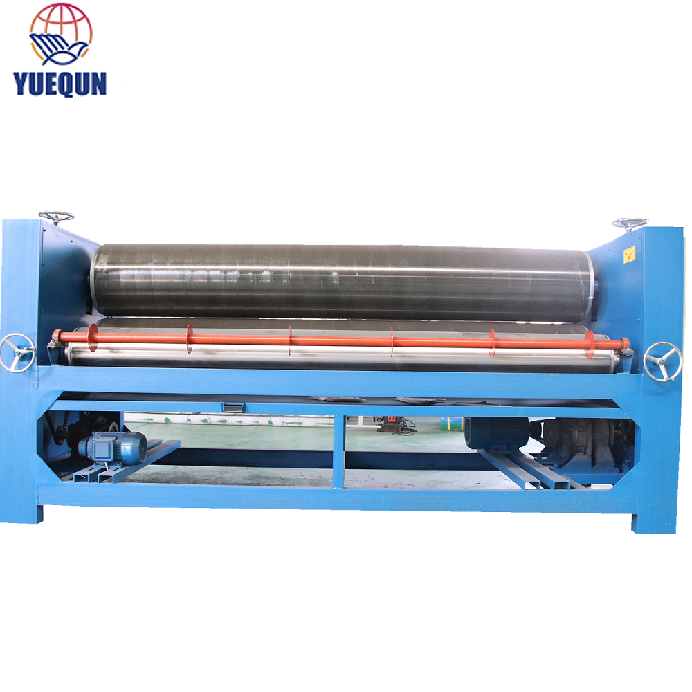 8ft Double Sided Wood Glue spreader roller machine for plywood