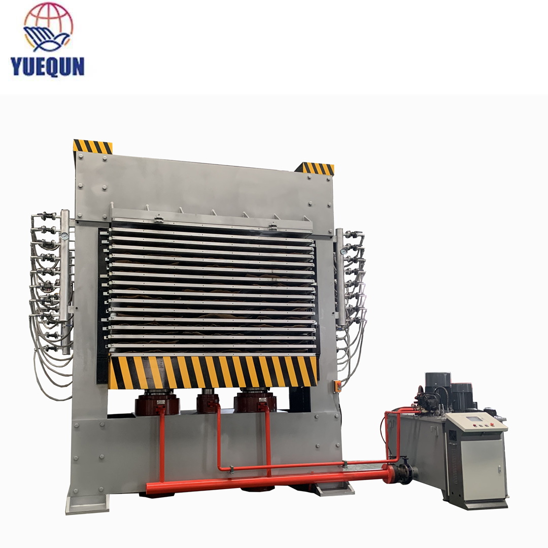 15 layers 500 tons plywood hot press machine 